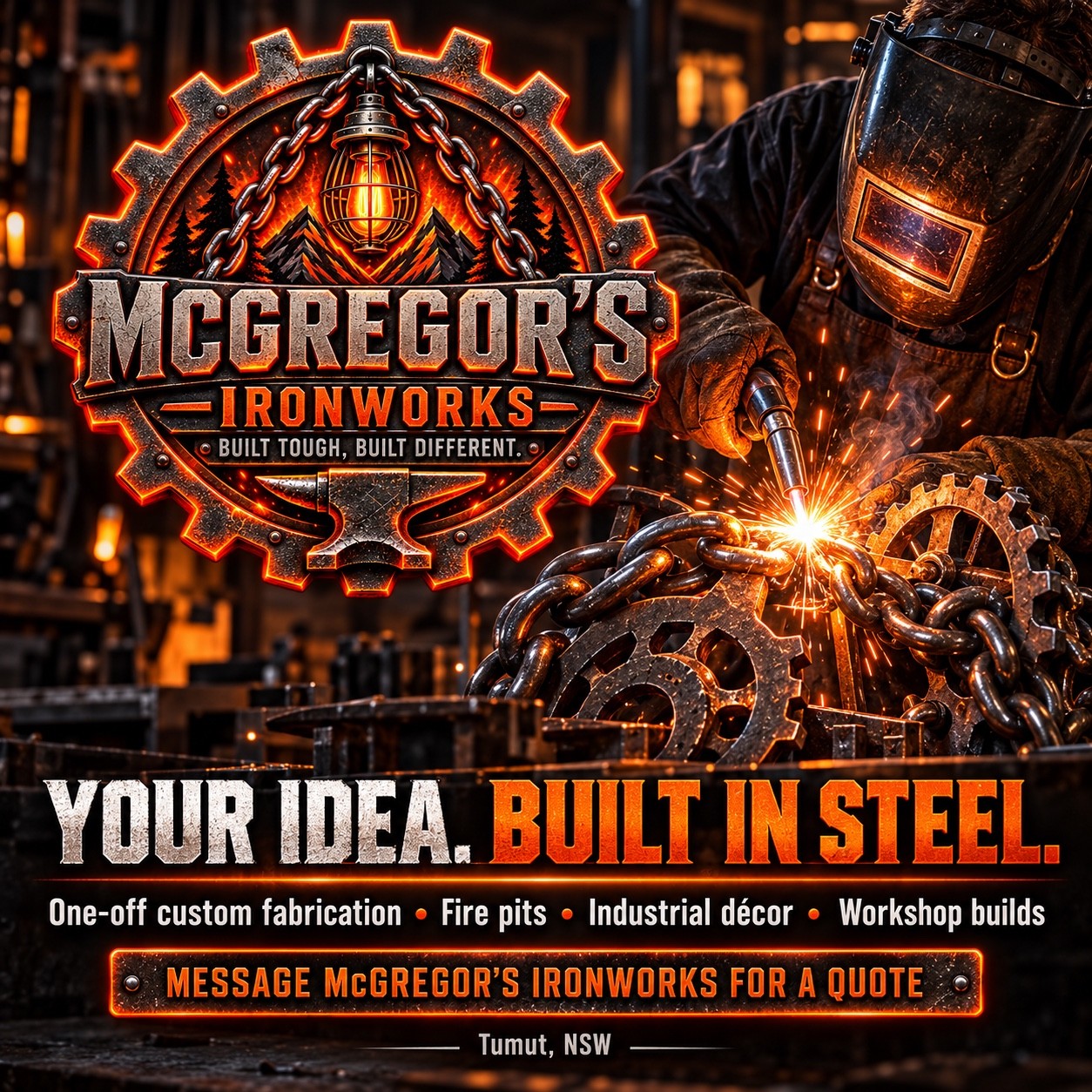 Your idea, built in steel